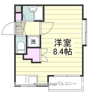 SUN EIGHT 燦【102号室】の間取り