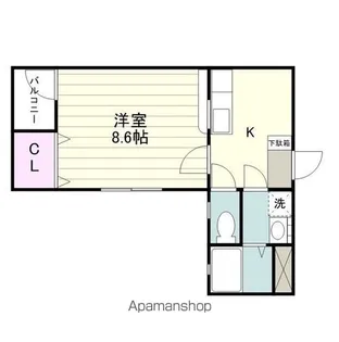 コンフォートゆき【303号室】の間取り
