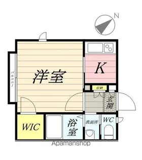 グランメール【2階】の間取り