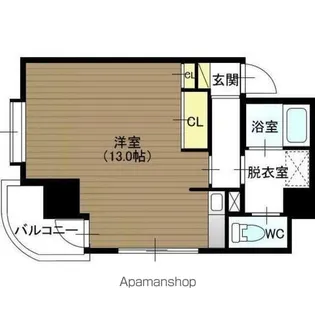 ベルトピア新潟21【3階】の間取り