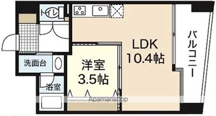 SHETLAND KUSUNOKI【5階】の間取り
