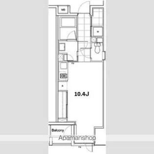 プライムアーバン南池袋【5階】の間取り