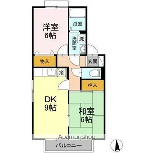 コスモ ミヤ【2階】の間取り