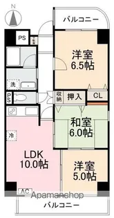 第1星野ビル【5階】の間取り