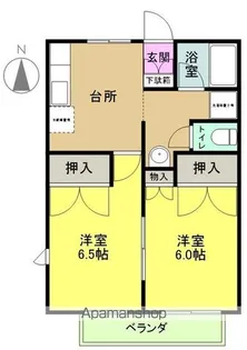 マンションハウスパートⅢ【203号室】の間取り