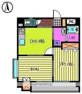 プランドール【2階】の間取り