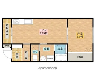 トロイメライ【2階】の間取り