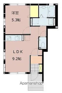 麓山二号館【1階】の間取り