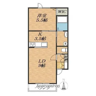 MON CHATEAU【2階】の間取り