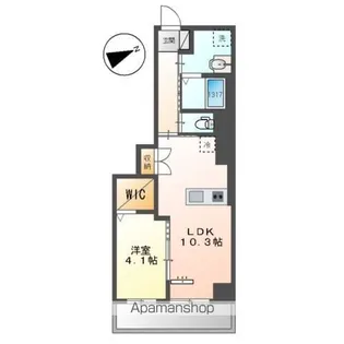 Berg SAKA(Eベルク栄)【5階】の間取り