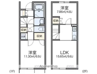 レオネクストファーストS【1階】の間取り