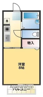 ハミング千代【2階】の間取り