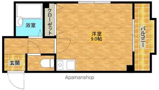 ソニア池浦【406号室】の間取り
