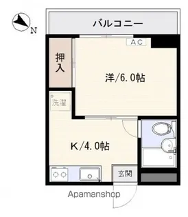 MGKビル【3階】の間取り