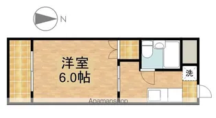佐鳴台テニスビレッジ【A11号室】の間取り