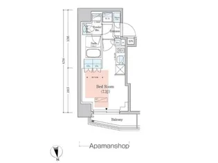 プライムアーバン品川中延【4階】の間取り
