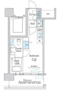デュオフラッツ仙台木町通エアリ【11階】の間取り