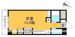カーサ・ローズヴェール【2階】の間取り