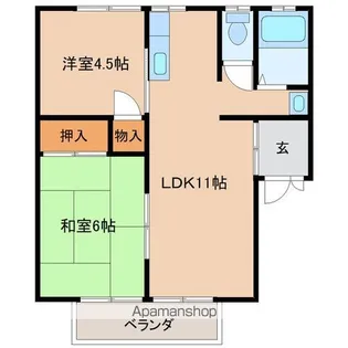 フューチャ21【207号室】の間取り