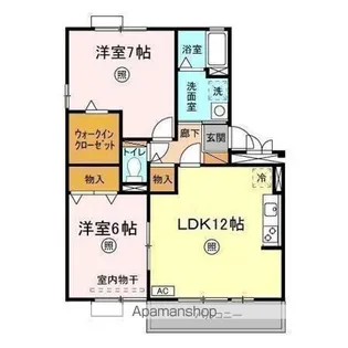 サンフィルエステート ABCDE【2階】の間取り