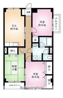 SKセントラル【3階】の間取り