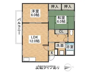 プレヤデスハイツA【102号室】の間取り