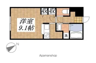 カーサビアンカ【2階】の間取り