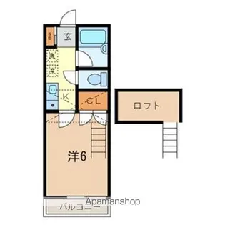 コーポEXCEL【2階】の間取り