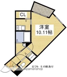 フォレステージュ江坂垂水町【11階】の間取り