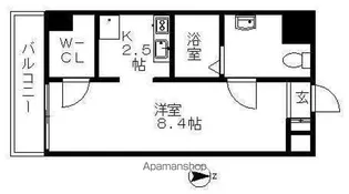 リベール名駅南【9階】の間取り