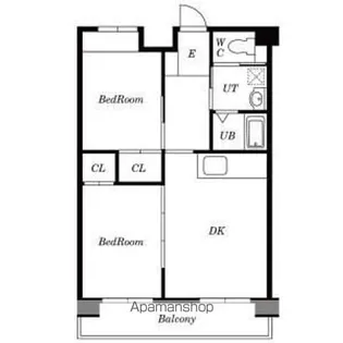 愛知県瀬戸市山口町【マンション】の間取り
