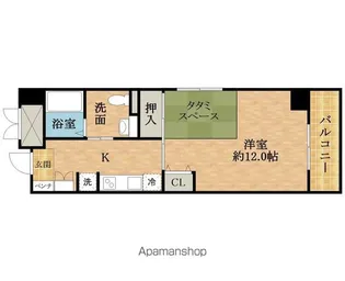 エル・セレーノ府中【5階】の間取り