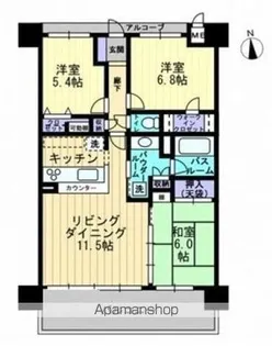 アルファステイツ高松駅前(穴吹HS)【9階】の間取り
