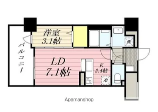 ネストピア博多グランドステージⅢ【2階】の間取り