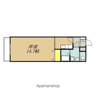 ビーバーズマンション北方【305号室】の間取り