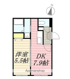 LE PARKER HIBARIGAOKA【302号室】の間取り