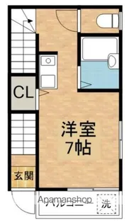 上田ハイム【2階】の間取り