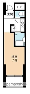 マリオンS【407号室】の間取り