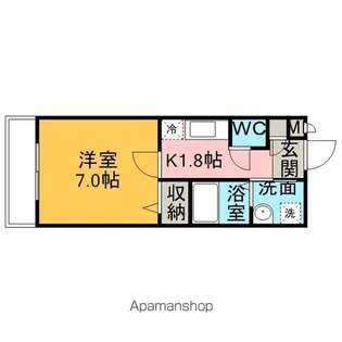 VIARE美しが丘【1階】の間取り