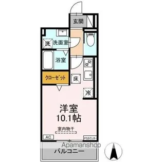 DーHILLS野口【1階】の間取り