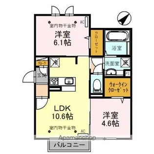 NICO2【2階】の間取り
