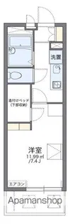 レオパレス心【2階】の間取り
