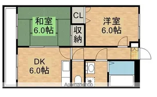メゾン・それいゆ【1階】の間取り