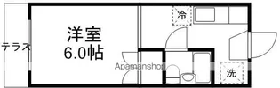 ドミールサカイ【105号室】の間取り