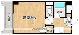LANDCOMS片江【4階】の間取り