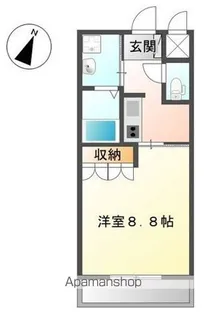 アビニティ【1階】の間取り