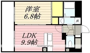 ドミール箱崎MⅢ【5階】の間取り