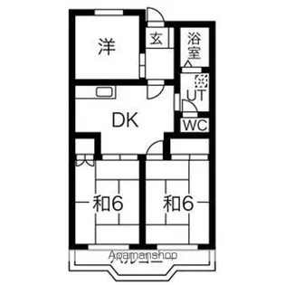 ファミールN【3階】の間取り