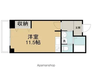 免震 メイヤーズ西町【303号室】の間取り