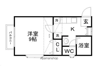 ツインフォレスト【2階】の間取り